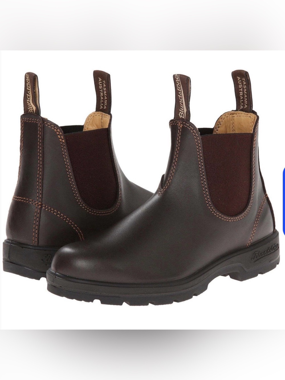Blundstone Original #500 Chelsea Boot Leather Boots in Brown 4.5 (US 7.5)